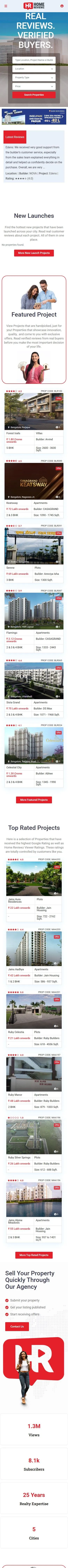 Home Reviewz full mobile page